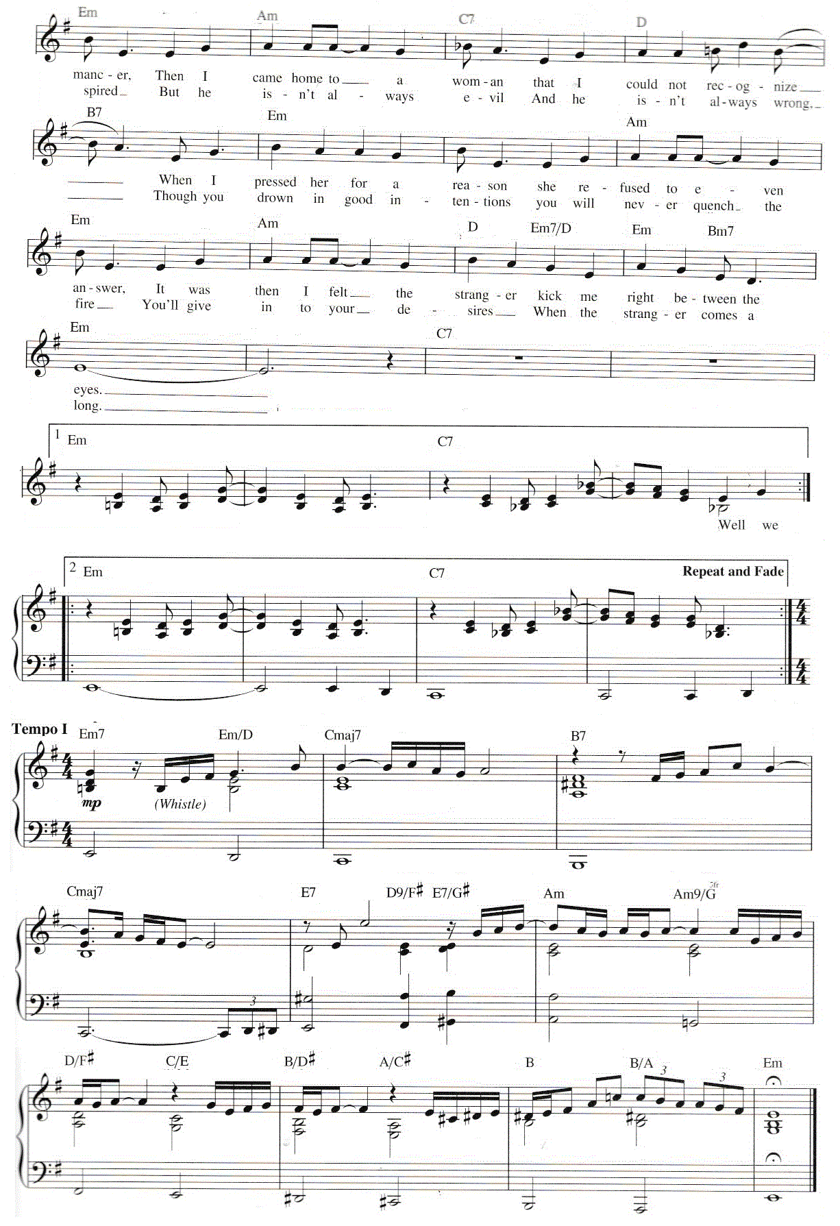 Sheet Music